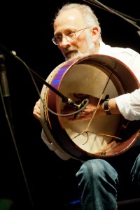 Fergus live with Bodhran